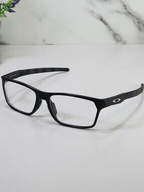 Oakley Black Eyeglass Rectangle Men's Frames Hex Jector OX8032